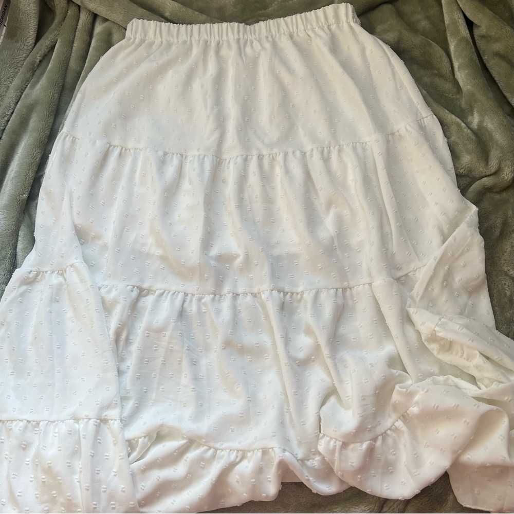 coquette beach long skirt